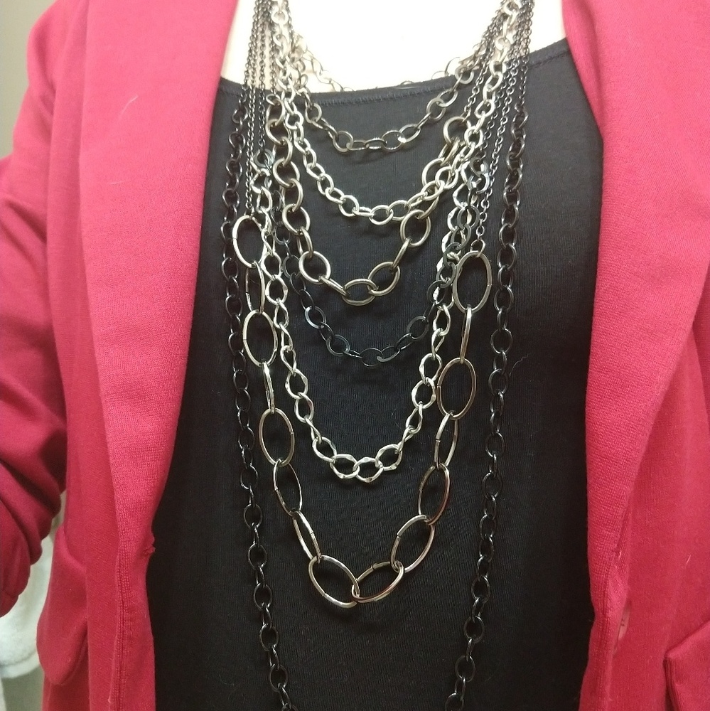 Multistrand necklace